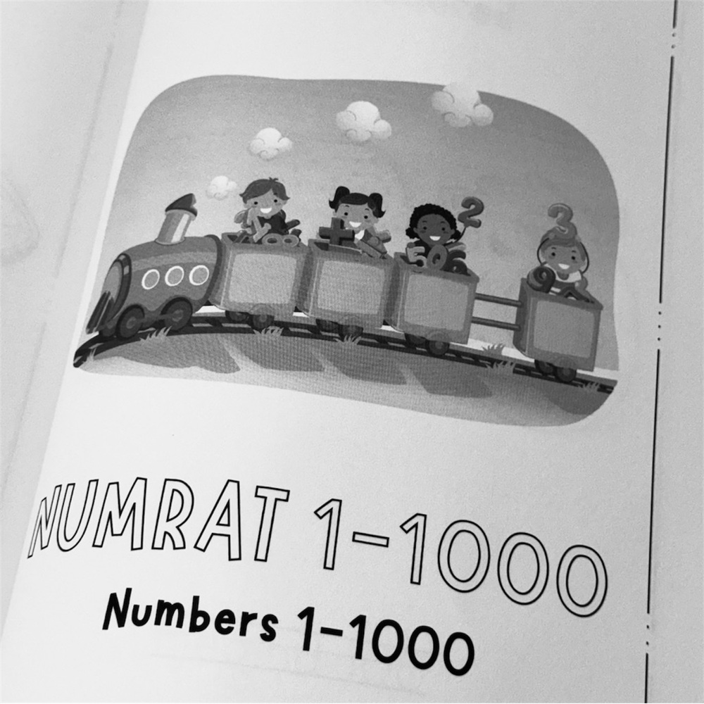 Albanian Numbers & Math Coloring & Activity Book - Picture 8 of 16